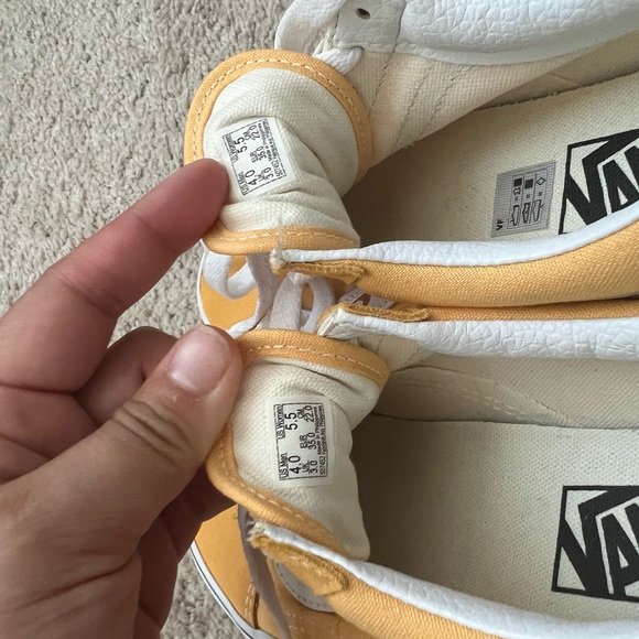 New Old Skool Flax Yellow Vans Skate Casual shoes - Picture 10 of 15